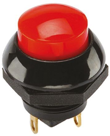 P9-613121W, Otto Single Pole Double Throw (SPDT) Momentary Push Button Switch, IP68S, Panel Mount, 25V dc, Кнопочный переключатель