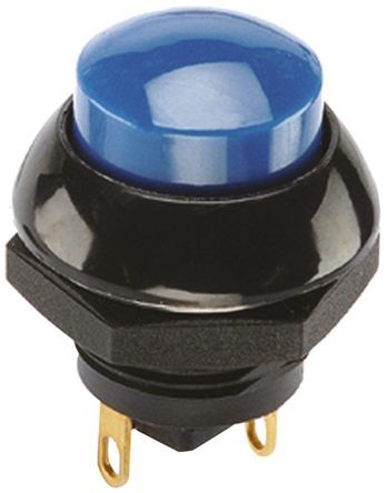 P9-613126W, Otto Single Pole Double Throw (SPDT) Momentary Push Button Switch, IP68S, Panel Mount, 25V dc, Кнопочный переключатель