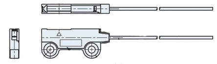 FT-A11, Panasonic Plastic Fibre Optic Sensor 3600 mm, IP40, Волоконно-оптический датчик