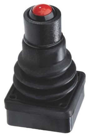 JHT-1231AA11, Otto, Hall Effect Joystick Round, Hall Effect, IP68S Rated, 5.5V dc, Джойстик-переключатель