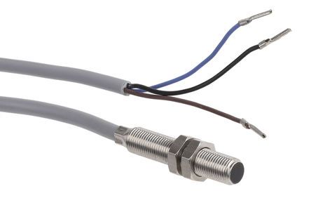 IY5049, ifm electronic M5 x 0.5 Inductive Sensor - Barrel, PNP-NO Output, 1.5 mm Detection, IP67, Cable Terminal, Индуктивный датчик приближения