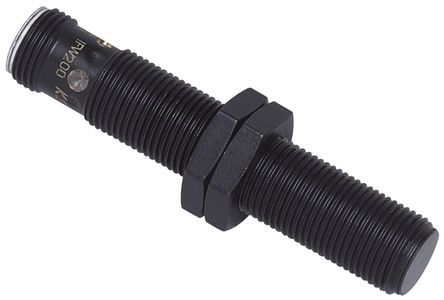 IFW200, ifm electronic M12 x 1 Inductive Sensor - Barrel, PNP-NO Output, 3 mm Detection, IP67, M12 - 4 Pin Terminal, Индуктивный датчик приближения