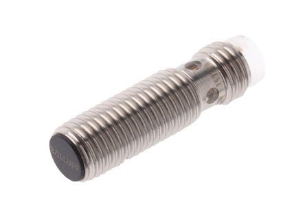 BES M08EC-PSC15B-S49G, BALLUFF M8 x 1 Inductive Sensor - Barrel, PNP-NO Output, 1.5 mm Detection, IP68, M8 - 3 Pin Terminal, Индуктивный датчик приближения