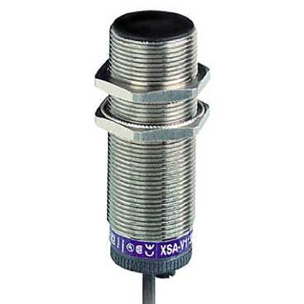 XSAV01801, Telemecanique Sensors M30 x 1.5 Inductive Sensor - Barrel, NC Output, 10 mm Detection, IP67, Cable Terminal, Индуктивный датчик приближения