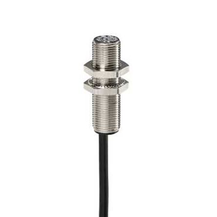 XS112BLPBL2, Telemecanique Sensors M12 x 1 Inductive Sensor - Barrel, PNP-NC Output, 2 mm Detection, IP67, Cable Terminal, Индуктивный датчик приближения