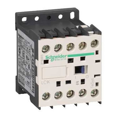 LC1K09008F7, Schneider Electric 3 Pole Contactor - 9 A, 110 V ac Coil, TeSys K, 2NO/2NC, Контактор