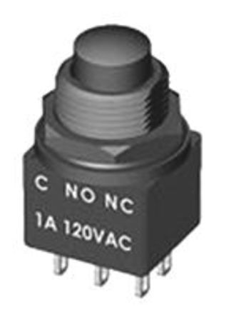 700H-DP7-PABLM1QE, RS PRO Double Pole Double Throw (DPDT) Momentary Push Button Switch, IP67, PCB, 28V dc, Кнопочный переключатель