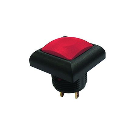 PAS6B6M1CES3, RS PRO Single Pole Single Throw (SPST) Momentary Push Button Switch, IP67, 13.6 (Dia.)mm, PCB, 30V dc, Кнопочный переключатель