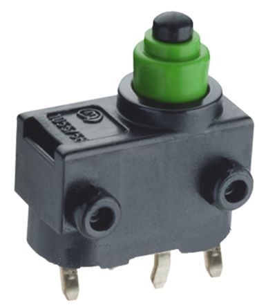 01056.2351-02, Marquardt SPDT Button Microswitch, 4 A @ 12 V dc, Микропереключатель