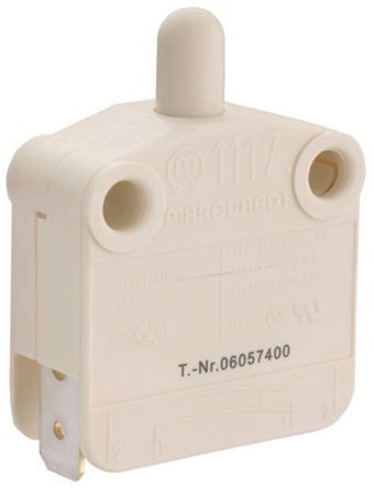 01115.4101-02, Marquardt SPNO Microswitch, 16 A @ 250 V ac, Микропереключатель