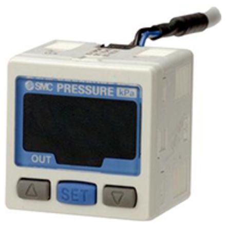 ZSE30A-N7H-E, SMC Pressure Switch, Push In 1/4 -101kPa to 0 kPa