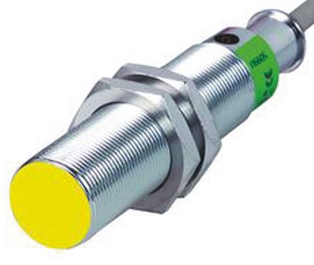 BI 8-M18-AP6X, Turck M18 x 1 Inductive Sensor - Barrel, PNP-NO Output, 8 mm Detection, IP67, Cable Terminal, Индуктивный датчик приближения