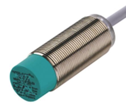 NBN12-18GM50-E2, Pepperl + Fuchs M18 x 1 Inductive Sensor - Barrel, PNP-NO Output, 12 mm Detection, IP67, Cable Terminal, Индуктивный датчик приближения