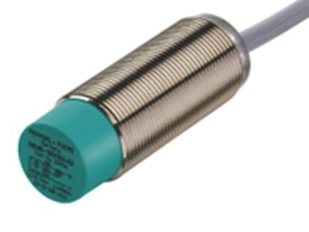 NBN8-18GM50-E0, Pepperl + Fuchs M18 x 1 Inductive Sensor - Barrel, NPN-NO Output, 8 mm Detection, IP67, Cable Terminal, Индуктивный датчик приближения