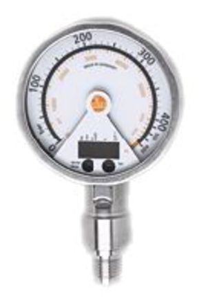 PG2450, ifm electronic Pressure Sensor for Gas, Liquid , 400bar Max Pressure Reading Analogue + PNP-NO/NC Programmable, Датчик давления