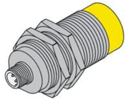 NI15-M30E-LIU-H1141, Turck M12 x 1 Inductive Sensor - Barrel, 0-10 V, 0-20 mA, Analogue Output, 15 mm Detection, IP67, M12 - 4 Pin Terminal, Индуктивный датчик приближения