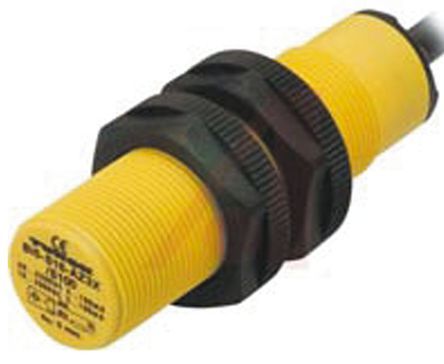 BCF 5-S18-AP4X, Turck 72.5mm Flush Mount Capacitive sensor, PNP-NO Output, 5 mm Detection Range, IP67, Датчик