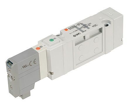 SV3100-5FU, SMC 5/2 Pneumatic Solenoid Valve Solenoid/Pilot SV3000 Series, Клапан