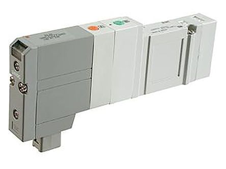 SV2100-5FUD, SMC 5/2 Pneumatic Solenoid Valve Solenoid/Pilot SV2000 Series, Клапан