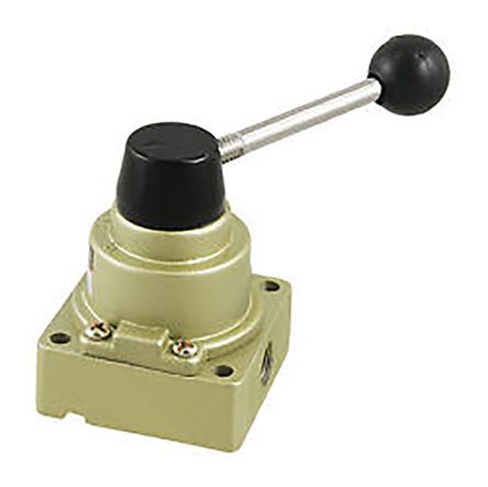 VH201-02, SMC Lever 4/3 Pneumatic Manual Control Valve VH200 Series, Клапан