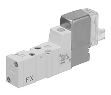 SYJ314M-5MOU-Q, SMC 3/2 Pneumatic Solenoid Valve Solenoid/Pilot Metric M5 x 0.8 SYJ3000 Series, Клапан