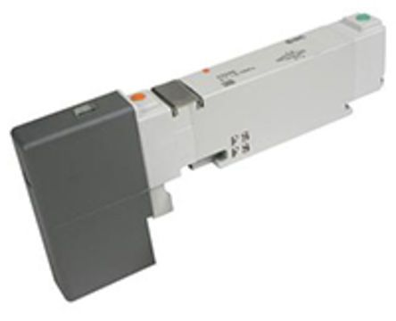 VQC2301N-51, SMC 5/3 Pneumatic Solenoid Valve Solenoid/Pilot/Spring VCQ2000 Series, Клапан