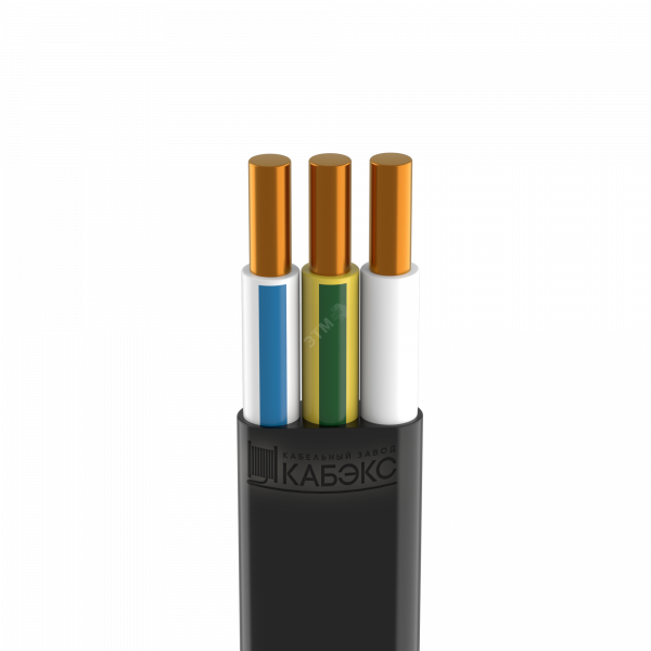 Кабель силовой ВВГ-Пнг(А) 3x10 ок(N, PE)-0.66