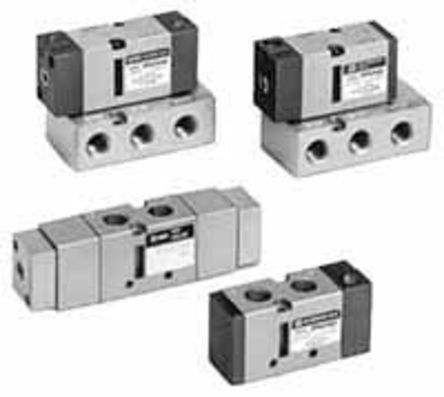VFA3230-02N, SMC 5/2 Pneumatic Pilot Operated Valves Solenoid NPT 1/4 VFA3000 Series, Клапан