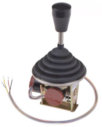 J102 169001 R502, RS PRO, 2 Way Joystick Controller Knob, Dual Axis Potentiometric, Джойстик-переключатель