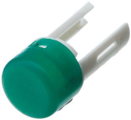 18-931.5L, EAO Green Round Push Button Indicator Lens for use with 18 Series, Линза