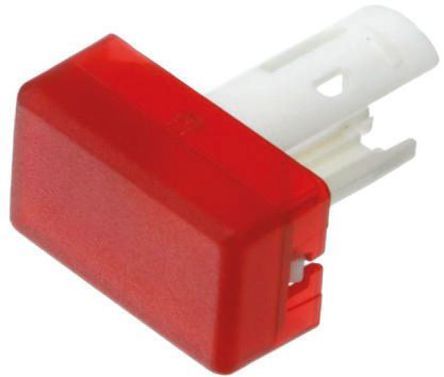 18-941.2L, EAO Red Rectangular Push Button Indicator Lens for use with 18 Series, Линза