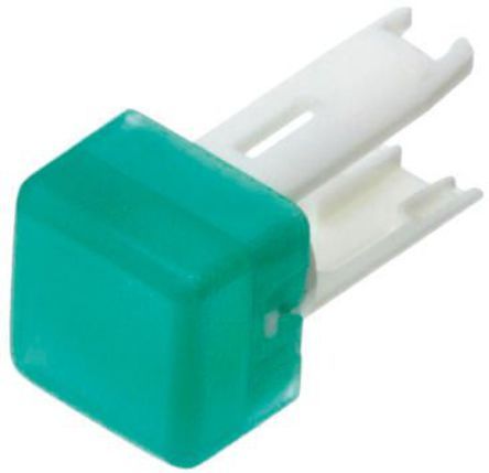 18-951.5L, EAO Green Square Push Button Indicator Lens for use with 18 Series, Линза