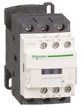 LC1D326R7, Schneider Electric 3 Pole Contactor - 50 A, 440 V ac Coil, TeSys D, 3NO, 18.5 kW, Контактор