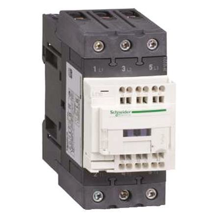 LC1D40A3BD, Schneider Electric 3 Pole Contactor - 40 A, 440 V ac Coil, TeSys D, 3NO, Контактор