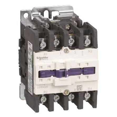 LC1D65008B6, Schneider Electric 4 Pole Contactor - 65 A TeSys D, 2NO/2NC, Контактор