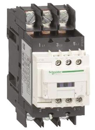 LC1D65A6U7, Schneider Electric 3 Pole Contactor - 65 A, 240 V ac Coil, TeSys D, 3NO, Контактор