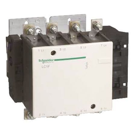 LC1F2654E7, Schneider Electric 4 Pole Contactor, 48 V ac Coil, TeSys F, 4NO, Контактор