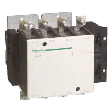 LC1F2654ED, Schneider Electric 4 Pole Contactor TeSys F, 4NO, Контактор