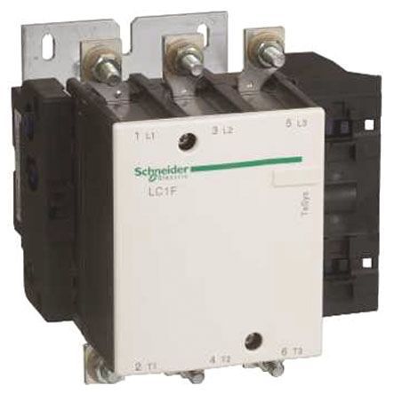 LC1F265X7, Schneider Electric 3 Pole Contactor - 265 A TeSys F, 3NO, Контактор