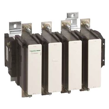 LC1F6304F7, Schneider Electric 4 Pole Contactor, 110 V ac Coil, TeSys F, 4NO, Контактор