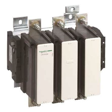 LC1F800FW, Schneider Electric 3 Pole Contactor - 800 A TeSys F, 3NO, Контактор