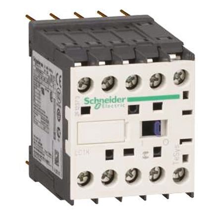 LC1K06015V7, Schneider Electric 3 Pole Contactor - 6 A, 400 V ac Coil, TeSys K, 3NO, 3 kW, Контактор