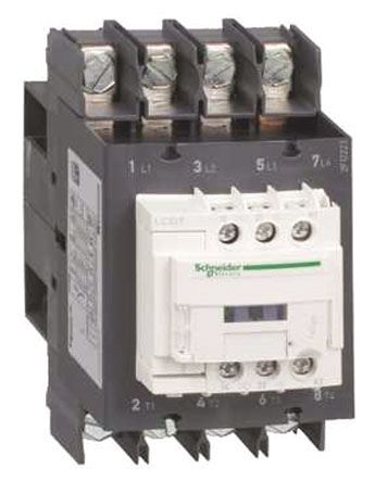 LC1DT60A6BD, Schneider Electric 4 Pole Contactor - 60 A TeSys D, 4NO, Контактор