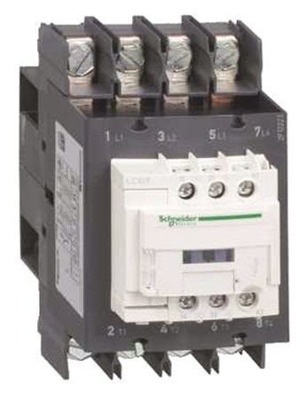 LC1DT60A6E7, Schneider Electric 4 Pole Contactor - 60 A TeSys D, 4NO, Контактор