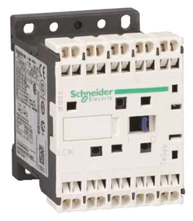 LC1K09013F7, Schneider Electric 3 Pole Contactor - 20 A, 110 V ac Coil, TeSys K, 3NO, 4 kW, Контактор