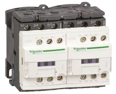 LC2D09E7V, Schneider Electric 3 Pole Reversing Contactor, 48 V ac Coil, TeSys D, 4 kW, Контактор