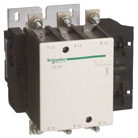 LC1F115N7, Schneider Electric 3 Pole Contactor - 115 A, 415 V ac Coil, TeSys F, 3NO, Контактор