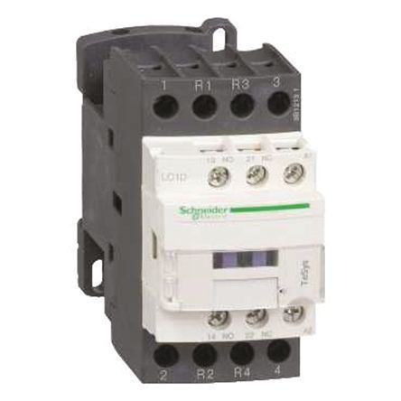 LC1D0986U7, Schneider Electric 4 Pole Contactor - 20 A, 230 V ac Coil, TeSys D, 2NO/2NC, Контактор