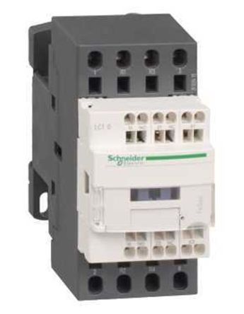 LC1D2583F7, Schneider Electric 4 Pole Contactor - 40 A, 110 V ac Coil, TeSys D, 2NO/2NC, Контактор