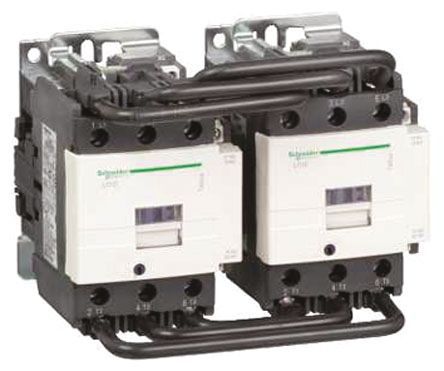 LC2D80F5, Schneider Electric 3 Pole Reversing Contactor, 110 V ac Coil, TeSys D, 55 kW, Контактор